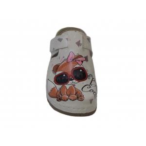 MIntás zárt papucs 1