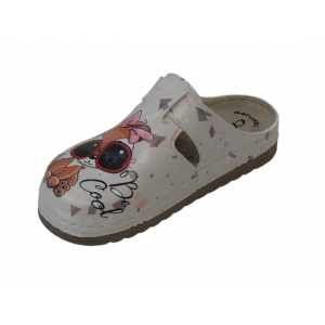 MIntás zárt papucs 2